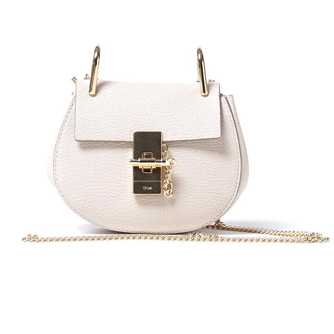 クロエコピー Chloe ショルダーバッグ DREW ドリュー LEATHER ABSTRACT WHITE ベージュ系 3s1038 944 b9e レディース - 商品画像 4