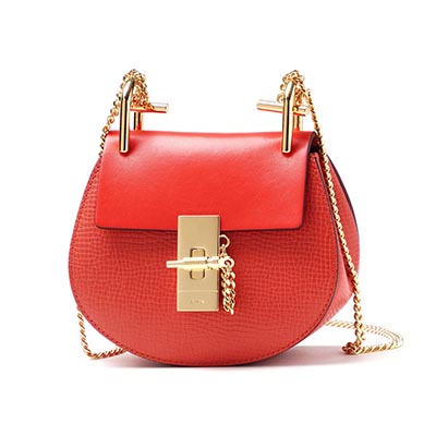 クロエスーパーコピー Chloe ショルダーバッグ DREW ドリュー LEATHER CORAL POP オレンジ系 3s1038 h0x b9j レディース - 商品画像 6