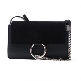 クロエスーパーコピー Chloe ショルダーバッグ FAYE フェイ LEATHER BLACK ブラック系 3s1127 h2o 001 レディース - 商品画像 1