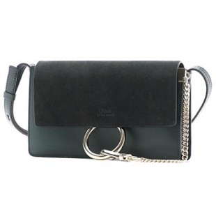 クロエコピー Chloe ショルダーバッグ FAYE フェイ LEATHER INTENSE GREEN グリーン系 3s1127 h20 be3 レディース - 商品画像 2