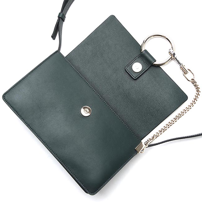 クロエコピー Chloe ショルダーバッグ FAYE フェイ LEATHER INTENSE GREEN グリーン系 3s1127 h20 be3 レディース - 商品画像 4