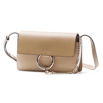 クロエコピー Chloe ショルダーバッグ FAYE フェイ LEATHER CHESTNUT CREAM ベージュ系 3s1127 h8j bcr レディース - 商品画像 6