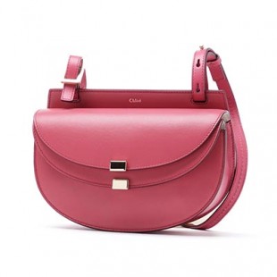 クロエコピー Chloe ショルダーバッグ GEORGIA ジョージア LEATHER DREAMY PINK ピンク系 3s1207 h9a bhz レディース - 商品画像 2