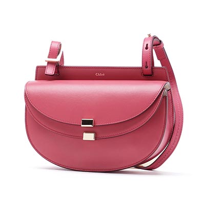 クロエコピー Chloe ショルダーバッグ GEORGIA ジョージア LEATHER DREAMY PINK ピンク系 3s1207 h9a bhz レディース - 商品画像 6