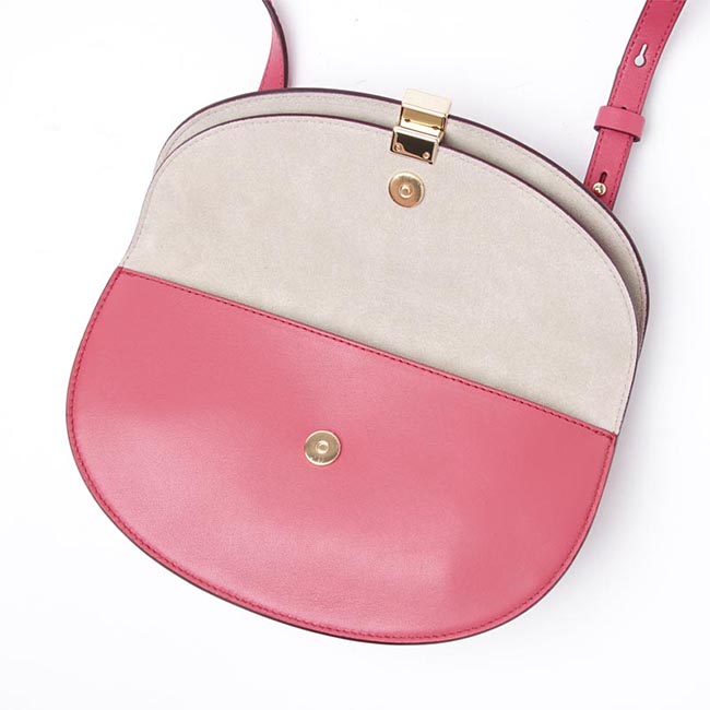 クロエコピー Chloe ショルダーバッグ GEORGIA ジョージア LEATHER DREAMY PINK ピンク系 3s1207 h9a bhz レディース - 商品画像 5