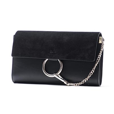 クロエスーパーコピー Chloe クラッチバッグ FAYE フェイ LEATHER BLACK ブラック系 3s1228 h2o 001 レディース - 商品画像 6