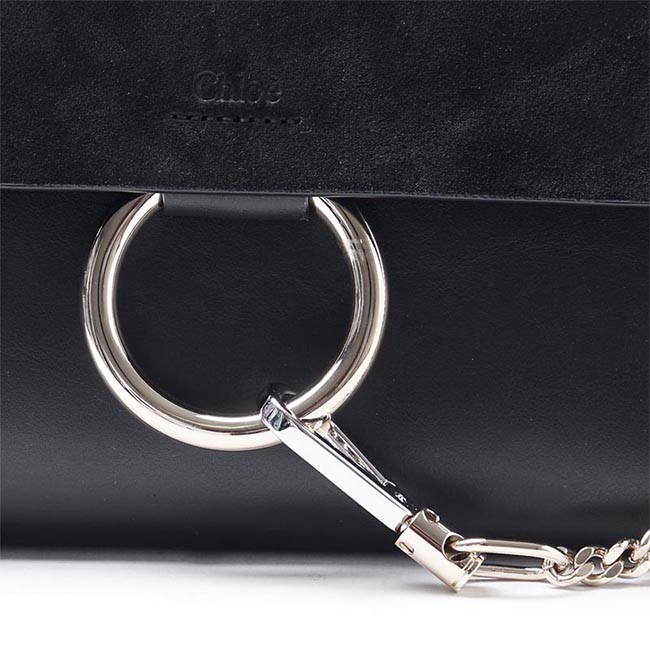 クロエスーパーコピー Chloe クラッチバッグ FAYE フェイ LEATHER BLACK ブラック系 3s1228 h2o 001 レディース - 商品画像 5