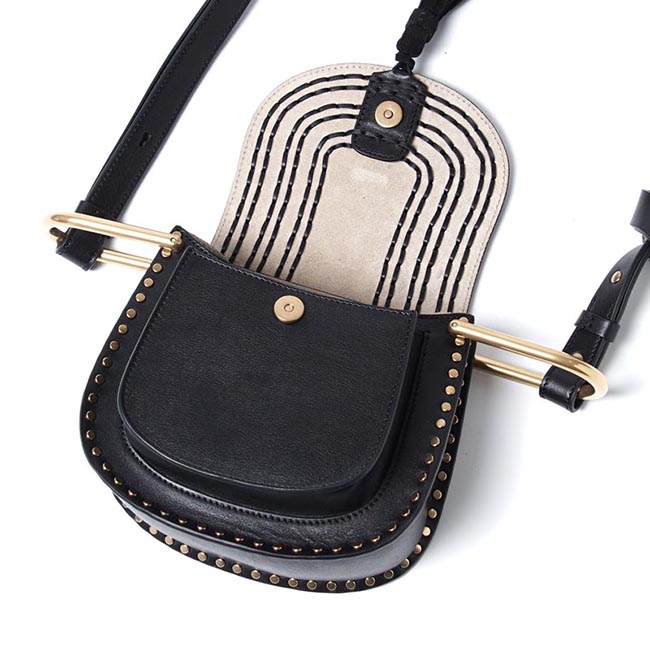 クロエスーパーコピー Chloe ショルダーバッグ HUDSON ハドソン LEATHER BLACK ブラック系 3s1220 h68 001 レディース - 商品画像 6