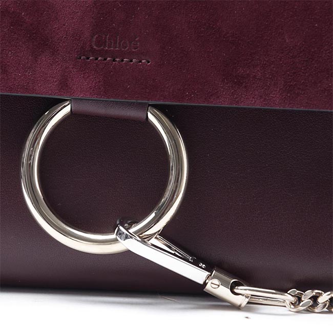 クロエコピー Chloe クラッチバッグ FAYE フェイ LEATHER DARK PURPLE パープル系 3s1228 h2o 85c レディース - 商品画像 3