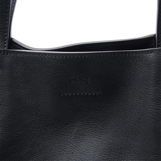 クロエスーパーコピー Chloe トートバッグ MILO マイロ LEATHER BLACK ブラック系 3s1271 heq 001 レディース - 商品画像 3
