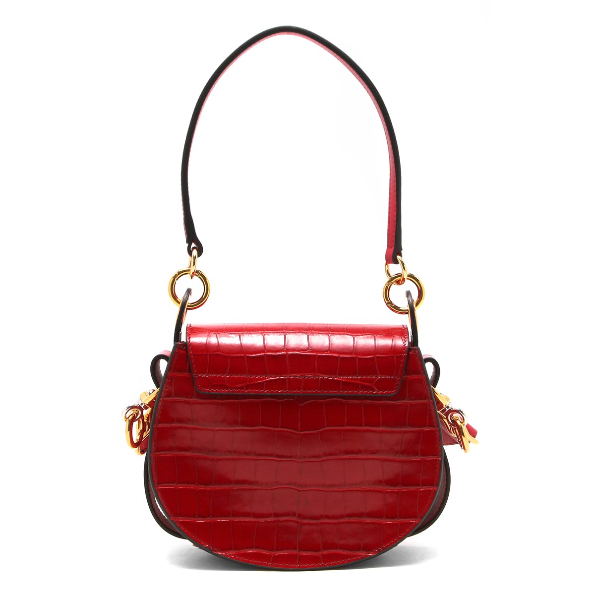 クロエコピー CHLOE ショルダーバッグ/ハンドバッグ テス/TESS クロコ型押し ダスキーレッド CHC19SS153 A87 634 レディース - 商品画像 5
