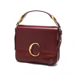 クロエ ショルダーバッグ/ハンドバッグ バッグ レディース クロエ C バーントマホガニーワインレッド CHC19WS199 A37 605 - 商品画像 2