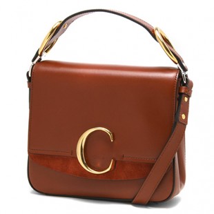 クロエ ショルダーバッグ/ハンドバッグ バッグ レディース クロエ C セピアブラウン CHC19WS199 A37 27S - 商品画像 2