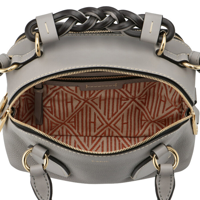 クロエコピー CHLOE ショルダーバッグ ダリア スモール DARIA ハンドバッグ グレー系 CHC20US361 C62 039 - 商品画像 6