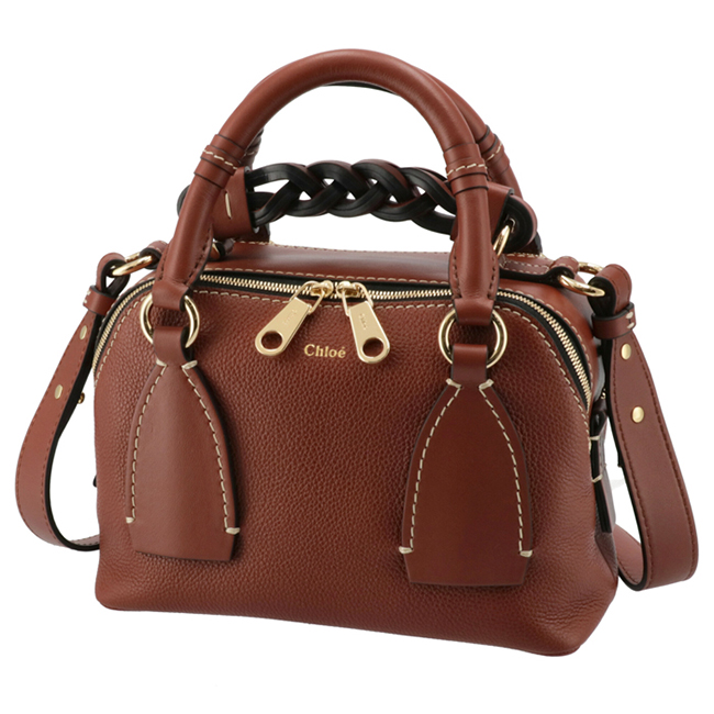 クロエコピー CHLOE ショルダーバッグ ダリア スモール DARIA ハンドバッグ セピアブラウン CHC20US361 C62 27S - 商品画像 4
