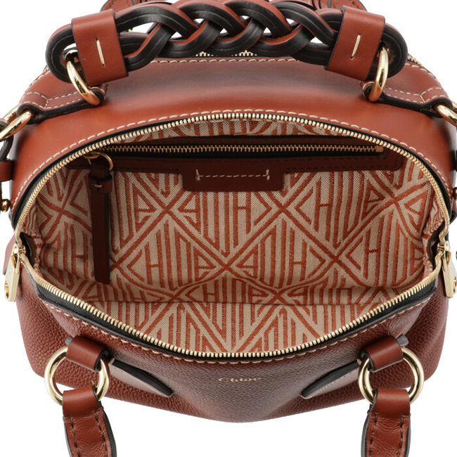 クロエコピー CHLOE ショルダーバッグ ダリア スモール DARIA ハンドバッグ セピアブラウン CHC20US361 C62 27S - 商品画像 7