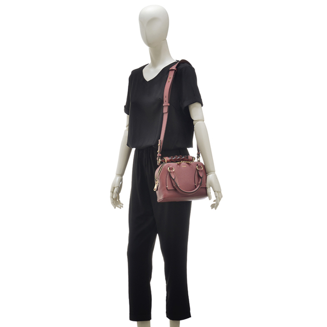 クロエ CHLOE ショルダーバッグ ダリア スモール DARIA ハンドバッグ ローズ系 CHC20US361 C62 6S2 - 商品画像 9