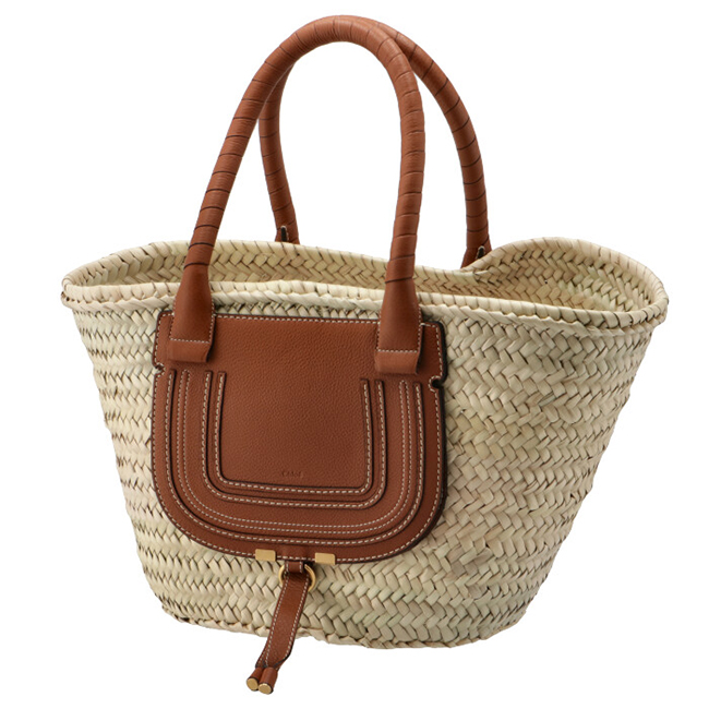 クロエスーパーコピー CHLOE トートバッグ ミディアム バスケット MARCIE マーシー かごバッグ ブラウン CHC20US828 C97 25M - 商品画像 4