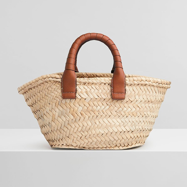 クロエスーパーコピー Chloe MARCIE ラフィア＆レザー ミニカゴバッグ CHC21US832C97119 - 商品画像 7