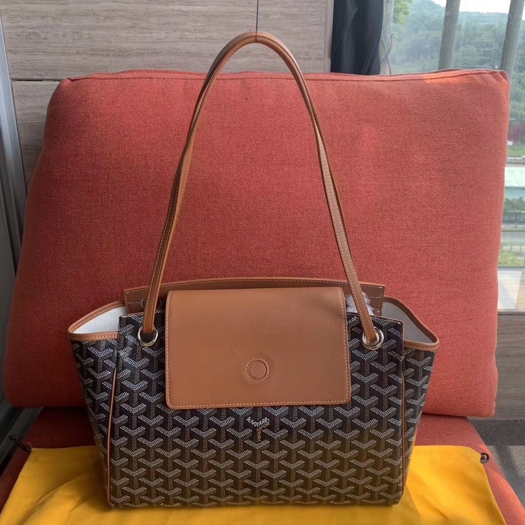 ゴヤールコピー GOYARD ハンドバッグ ルエット 3WAY バッグ Rouette ブラウン Goyard2020005 - 商品画像 4