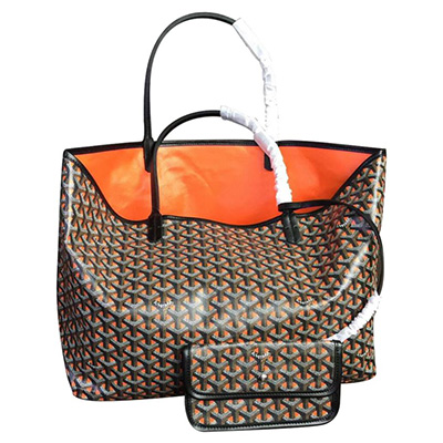 GOYARDスーパーコピー ゴヤール サンルイ クレールヴォア PM SAC SAINT LOUIS CLAIRE VOIE オレンジ 黒 ショッパー リボン ラッピング Goyard2020007 - 商品画像 8