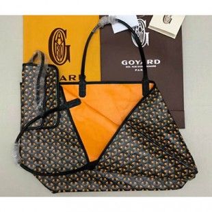 スーパーコピーGOYARD ゴヤール サンルイ クレールヴォア PM SAC SAINT LOUIS CLAIRE VOIE 黄 黒 ショッパー リボン ラッピング Goyard2020009 - 商品画像 2