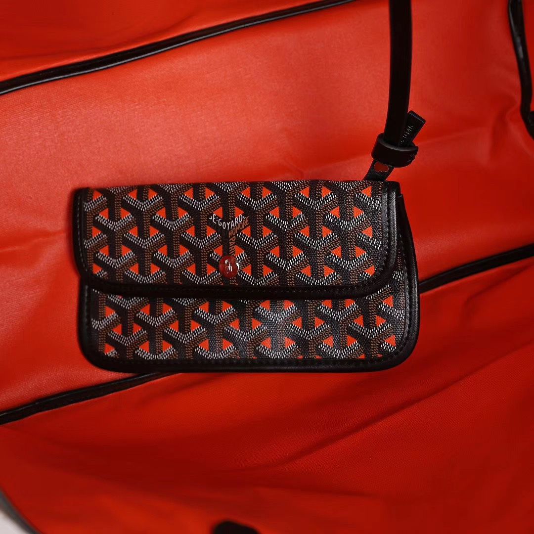 GOYARDスーパーコピー ゴヤール サンルイ クレールヴォア PM SAC SAINT LOUIS CLAIRE VOIE オレンジ 黒 ショッパー リボン ラッピング Goyard2020007 - 商品画像 9