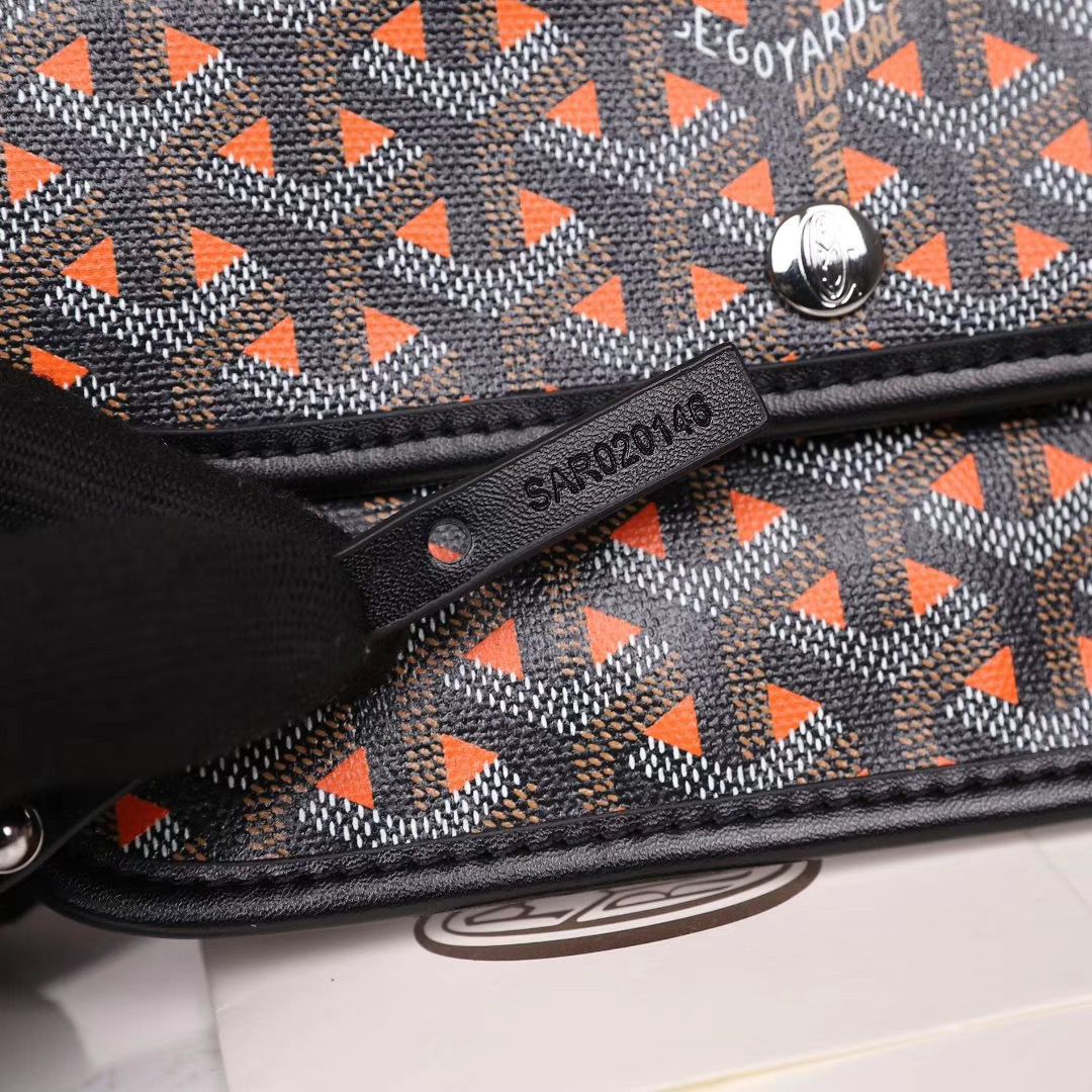 GOYARDスーパーコピー ゴヤール サンルイ クレールヴォア PM SAC SAINT LOUIS CLAIRE VOIE オレンジ 黒 ショッパー リボン ラッピング Goyard2020007 - 商品画像 5