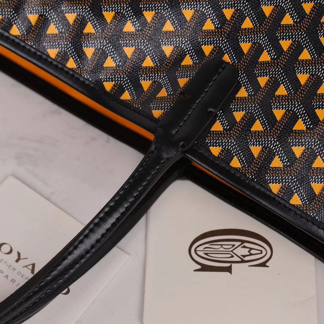 スーパーコピーGOYARD ゴヤール サンルイ クレールヴォア PM SAC SAINT LOUIS CLAIRE VOIE 黄 黒 ショッパー リボン ラッピング Goyard2020009 - 商品画像 7