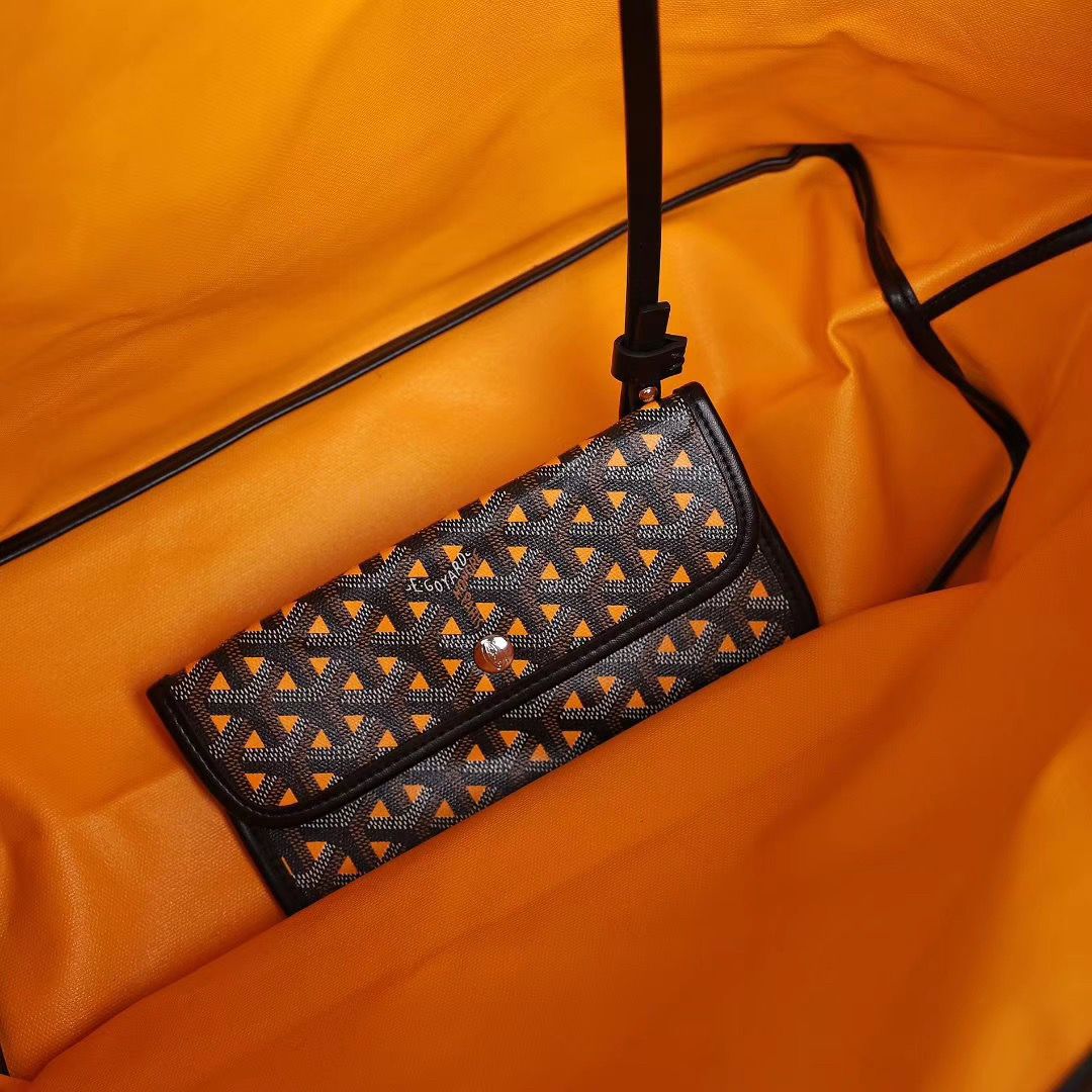 スーパーコピーGOYARD ゴヤール サンルイ クレールヴォア PM SAC SAINT LOUIS CLAIRE VOIE 黄 黒 ショッパー リボン ラッピング Goyard2020009 - 商品画像 3