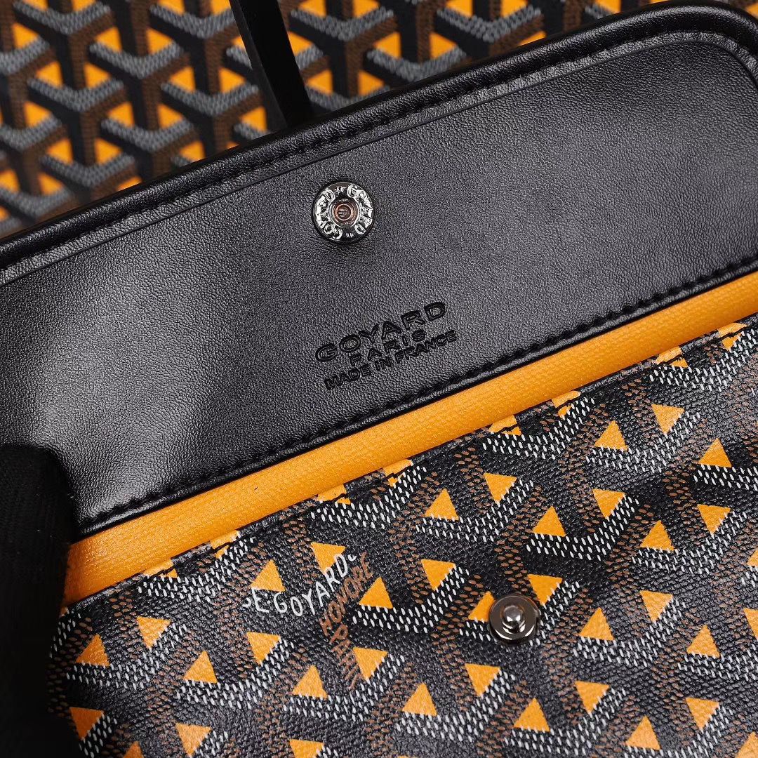 スーパーコピーGOYARD ゴヤール サンルイ クレールヴォア PM SAC SAINT LOUIS CLAIRE VOIE 黄 黒 ショッパー リボン ラッピング Goyard2020009 - 商品画像 5