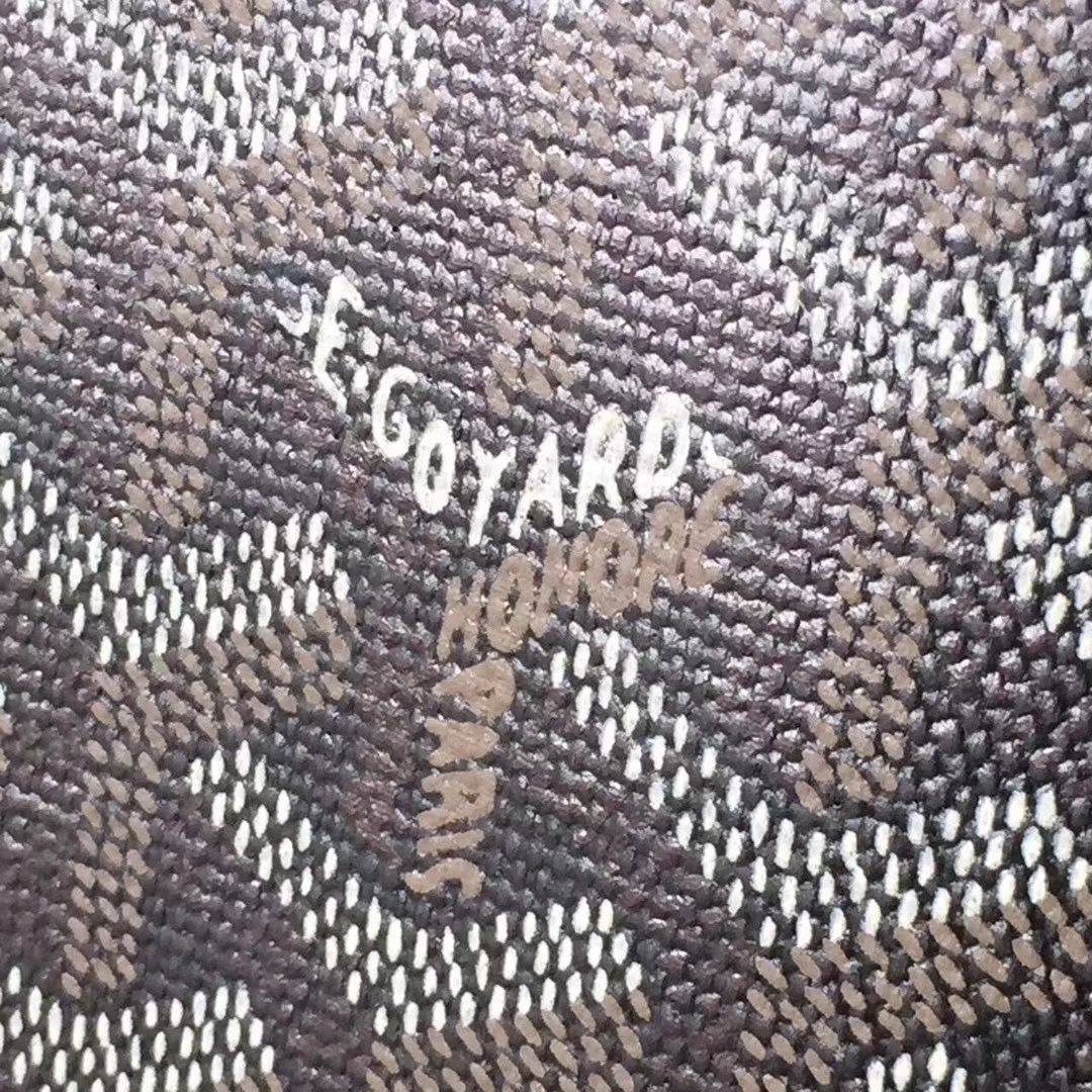 ゴヤールコピー ベルヴェデール ユニセックス ショルダーバッグ ブラック/ブラウン×シルバー金具 Goyard2020010 - 商品画像 7