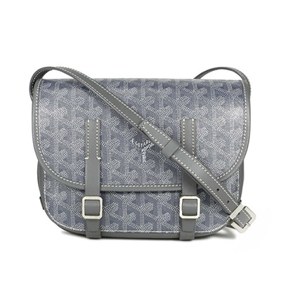 GOYARD ゴヤール ベルヴェデール ユニセックス ショルダーバッグ グレー×シルバー金具 Goyard2020016 - 商品画像 8