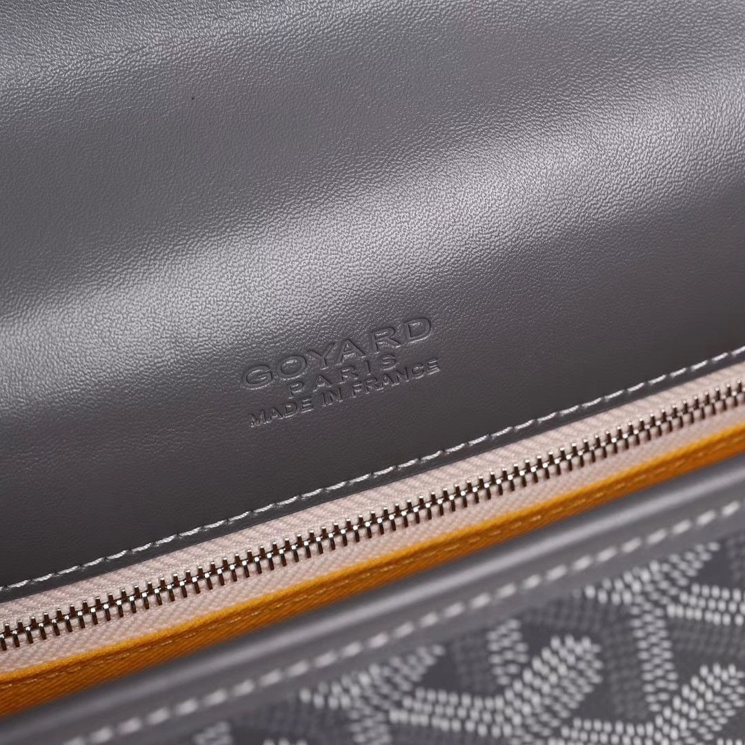 GOYARD ゴヤール ベルヴェデール ユニセックス ショルダーバッグ グレー×シルバー金具 Goyard2020016 - 商品画像 5