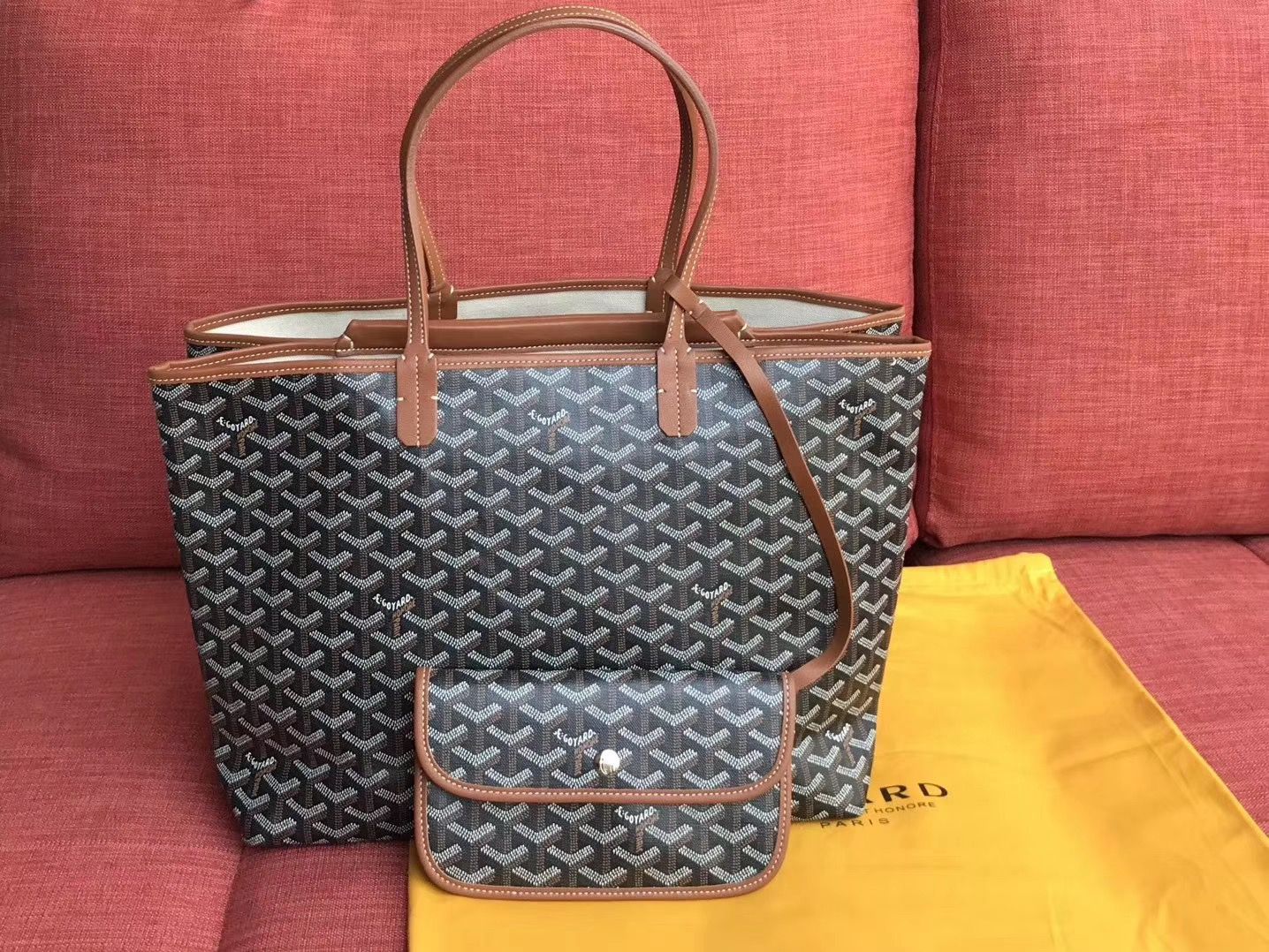 スーパーコピーゴヤール ハンドバッグ ブラウン トートバッグ SAC ISABELLE PM MALINE Goyard2020017 - 商品画像 4