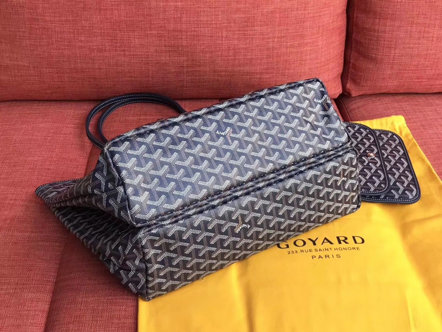 スーパーコピーゴヤール ハンドバッグ ネイビー トートバッグ SAC ISABELLE PM MALINE Goyard2020020 - 商品画像 10
