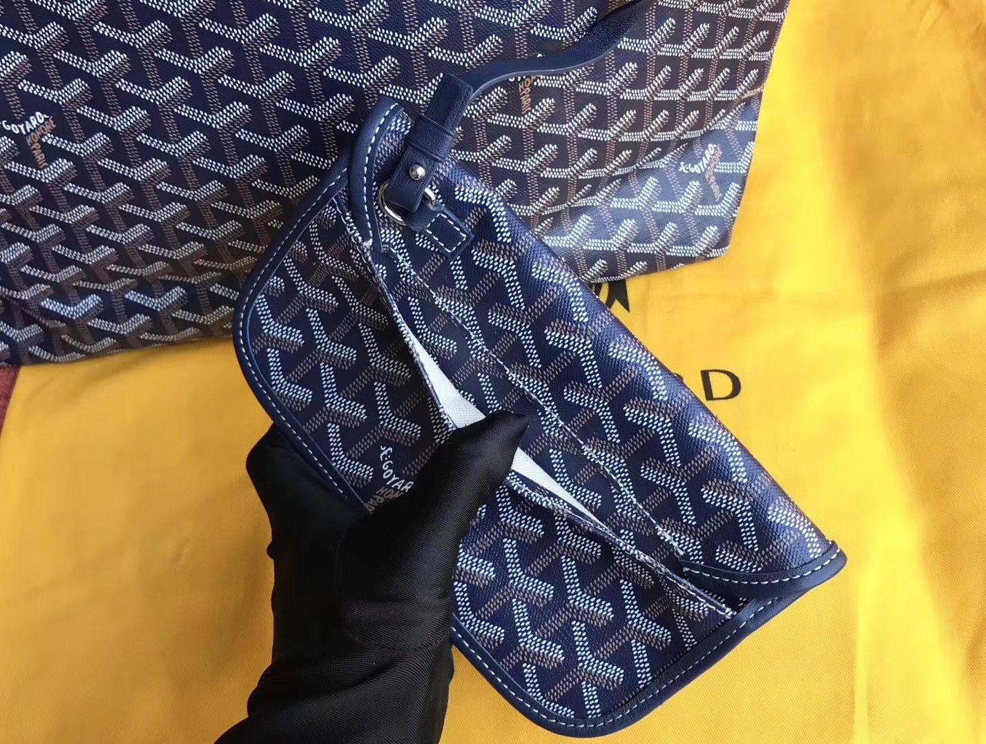 スーパーコピーゴヤール ハンドバッグ ネイビー トートバッグ SAC ISABELLE PM MALINE Goyard2020020 - 商品画像 5