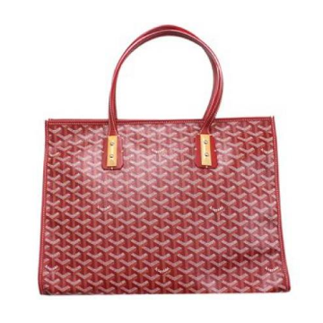 ゴヤールコピーゴマルキーズ トートバッグ PVC×カーフ ルージュレッド ショルダーバッグ ハンドバッグ Goyard2020024 - 商品画像 8