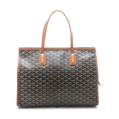 GOYARDスーパーコピー ショルダーバッグ マルキーズ コーティングキャンバス カーフ ブラック/ブラウン Goyard2020026 - 商品画像 5