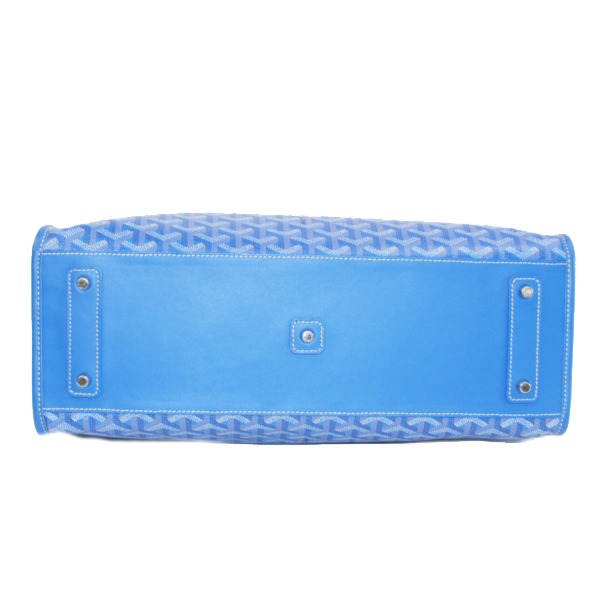 ゴヤールコピー ゴマルキーズ トートバッグ PVC×カーフ ブルー(青) ショルダーバッグ ハンドバッグ Goyard2020027 - 商品画像 7