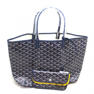 GOYARD【ゴヤール】 AMALOUIS PM12 サンルイPM コーティングキャンバス ネイビー系 Goyard2020037 - 商品画像 2