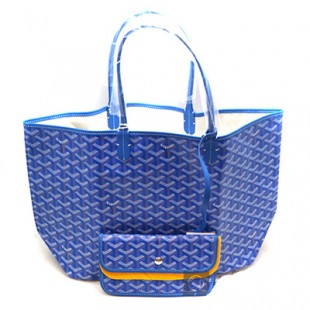 ゴヤールコピー AMALOUIS PM10 サンルイPM コーティングキャンバス ブルー系 Goyard2020040 - 商品画像 2