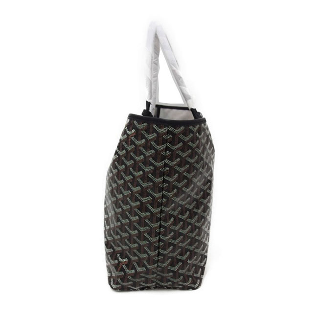 GOYARDスーパーコピー サンルイPM ヘリンボーン柄 トートバッグ キャンバス レザー 綿、麻 ブラック レディース Goyard2020042 - 商品画像 8