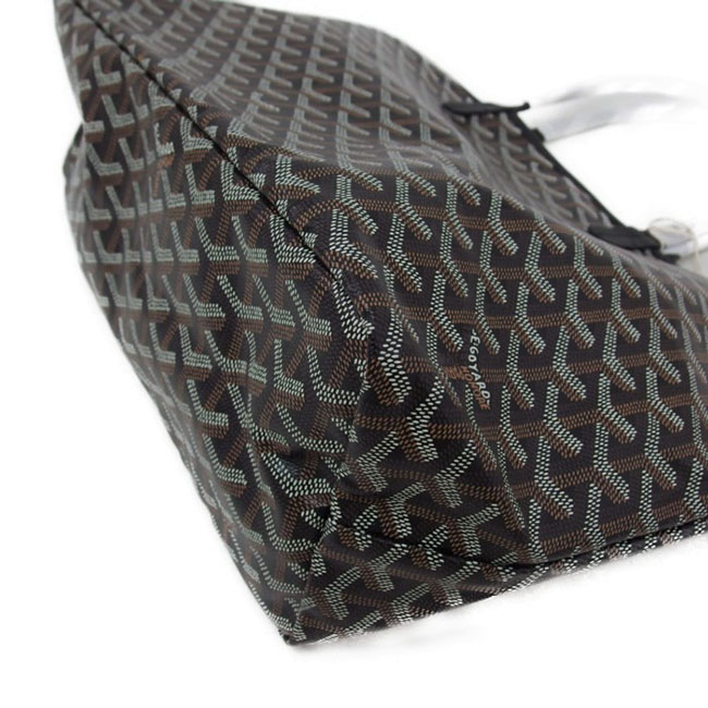 GOYARDスーパーコピー サンルイPM ヘリンボーン柄 トートバッグ キャンバス レザー 綿、麻 ブラック レディース Goyard2020042 - 商品画像 5