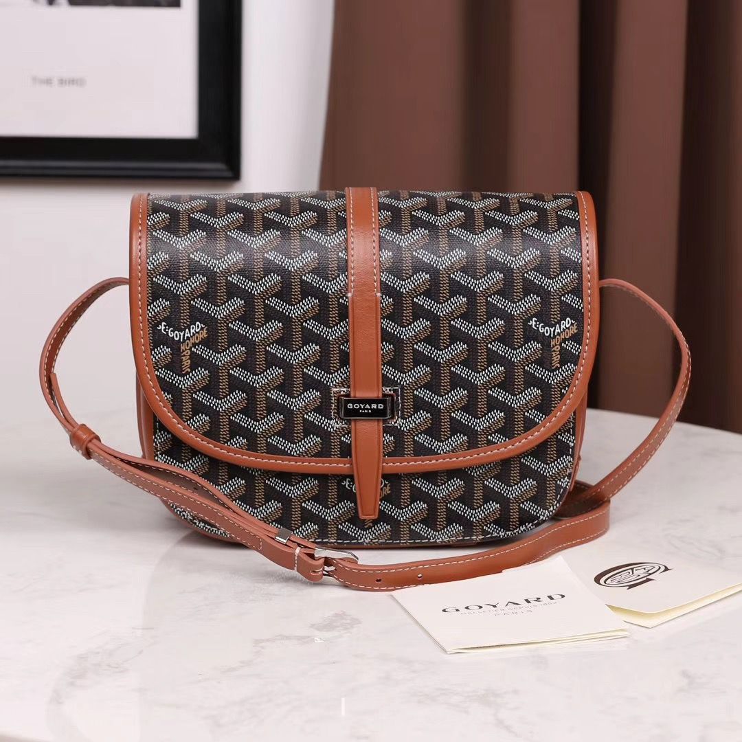 GOYARDスーパーコピー ベルヴェデール SAC BELVEDELE 2 PM レザー ショルダーバッグ Goyard2020045 - 商品画像 4