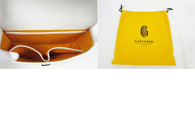 ゴヤールコピー ベルヴェデール SAC BELVEDELE 2 PM レザー、ホワイト×グレー ショルダーバッグ Goyard2020049 - 商品画像 3