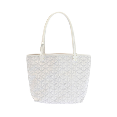 ゴヤール トートバッグ サンルイ ジュニア ホワイト 白 ポーチ付き Goyard2020067 - 商品画像 3