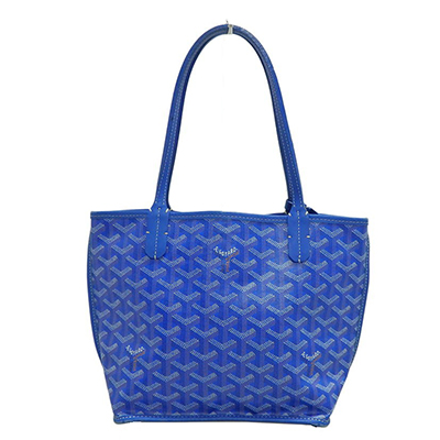 GOYARDスーパーコピー ゴヤール アンジュミニ リバーシブルトートバッグ MAE 020171 ブルー、ホワイト トートバッグ ポーチ付き レディース Goyard2020075 - 商品画像 3