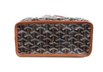 GOYARDコピー ゴヤール 「アンジュ」 ANJOU MINI トート バッグ リバーシブル 黒×ナチュラル Goyard2020076 - 商品画像 6