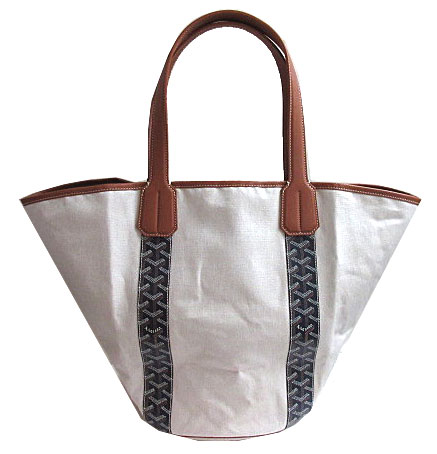 GOYARD ゴヤールコピー 「BELHARRA」 マーカージュ トート バッグ ネイビー 紺 キャンバス リバーシブル ショッパーリボンのラッピング Goyard2020081 - 商品画像 3